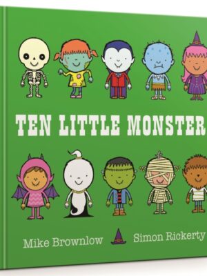 Ten Little Monsters Board Book