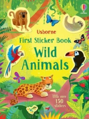 First Sticker Book Wild Animals
